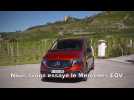 Essai auto Mercedes EQV : Espace, luxe, silence.
