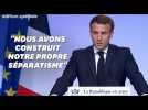 Face au séparatisme islamiste, Macron pointe la 
