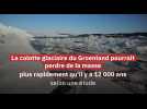 Groenland: la fonte de la calotte est sans précédent
