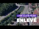 Troyes - Le pont Célestin-Philbois a été enlevé