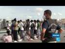 Italie : malgré la pandémie, l'île de Lampedusa est débordée par les arrivées de migrants