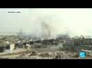 Nouvel incendie à Beyrouth : l'entrepôt touché, abritait de l'aide alimentaire