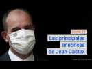 Covid-19 : les principales annonces de Jean Castex