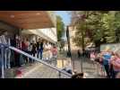 Une manifestation en musique à Arras