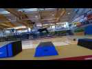 Freerun démonstration en salle
