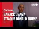 États-unis. Barack Obama attaque Donald Trump