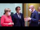 Emmanuel Macron reçoit Angela Merkel à Brégançon