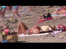 Les vacanciers profitent de la plage à Carry-le-Rouet