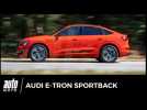 Essai Audi E-Tron Sportback : sur les terres du X