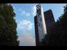 Une fresque de 4.000 m2 sur l'IT Tower à Bruxelles