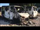 Trois véhicules brûlés au stade Bardin-Gousserey de Romilly-sur-Seine