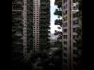 Chine: Des habitants fuient leur immeuble (trop?) végétalisé