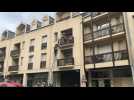 Intervention des pompiers en centre-ville d'Alençon