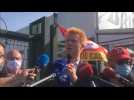 Bridgestone : conférence de presse d'Adrien Quatennens, France Insoumise