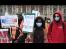 Manifestation suite à la mort de Touffik Lille
