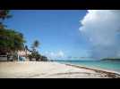 Accès aux plages réglementé en Guadeloupe, placée en 