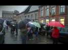 Manifestation à Ecaussinnes : 