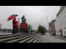 Manifestation place buisset charleroi