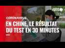 En Chine, une machine de test Covid-19 pour un résultat en 30 minutes