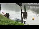 Flers-en-Escrebieux : une voiture suspecte jetée dans le canal