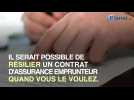 Un amendement sur la possibilité de changer d'assurance de prêt à tout moment