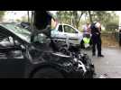 Poursuivi par les gendarmes et la police, un chauffard provoque un accident à Saint-Quentin