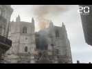 L'incendie de la cathédrale Saint-Pierre à Nantes