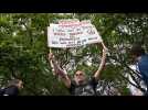 Les anti-masques manifestent à Londres