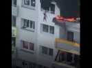 Grenoble: Deux enfants échappent à un incendie en sautant de leur immeuble