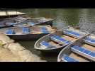 Bruxelles - barques et pédalos au Lac du Bois de la Cambre (vidéo Germani)