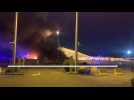 Incendie à Liège Airport