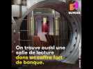 Cette bibliothèque est construite en forme de bibliothèque