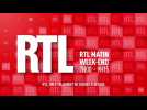 Le journal RTL de 8h du 19 juillet 2020