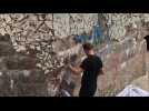Leffrinckoucke: l'artiste Anonyme démonte le blockhaus miroir