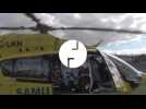 Reportage: dans l'hélicoptère du Samu 35 à 250 km/h pour sauver des vies