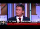Manuel Valls invité de Darius Rochebin