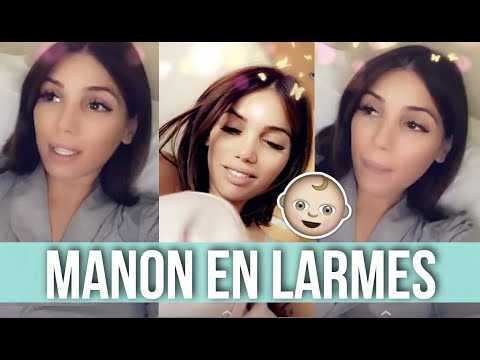 VIDEO : MANON EN LARMES, ELLE PREND LA PAROLE APRS LA NAISSANCE DE SA FILLE ANGELINA...