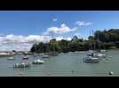 Parade de beaux voiliers dans le port de Pornic