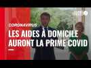 Emmanuel Macron annonce une prime Covid versée avant Noël aux aides à domicile