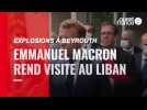 Emmanuel Macron en visite au Liban, après les explosions à Beyrouth