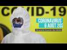 Coronavirus en Belgique: les chiffres du jour (6 août 2020)