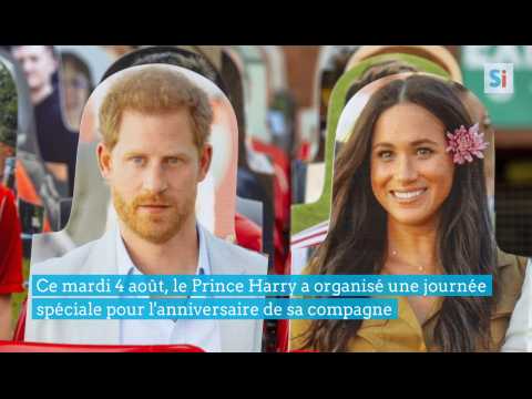 VIDEO : Le Prince Harry gte son pouse, Meghan Markle pour son 39me anniversaire