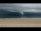 Tornade à la mer du Nord (crédit T.D).