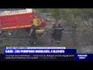 Gard: incendie en bordure de l'autoroute A9 - 01/08