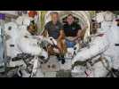 Fin de mission pour deux astronautes américains