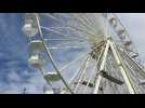 La grande roue de Wimereux à l'arrêt