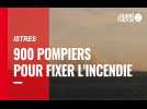 Istres. 900 pompiers pour fixer l'incendie