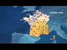 Les prévisions météo du JT de 13 heures du 25 août 2020