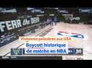 Violences policières: boycott historique de matchs en NBA
