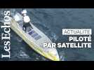Un bateau piloté par satellite navigue trois semaines dans l'Atlantique
